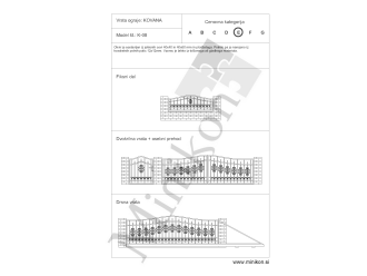 Dvoriščna vrata K-08 E