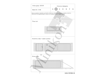 Dvoriščna vrata O-06 B